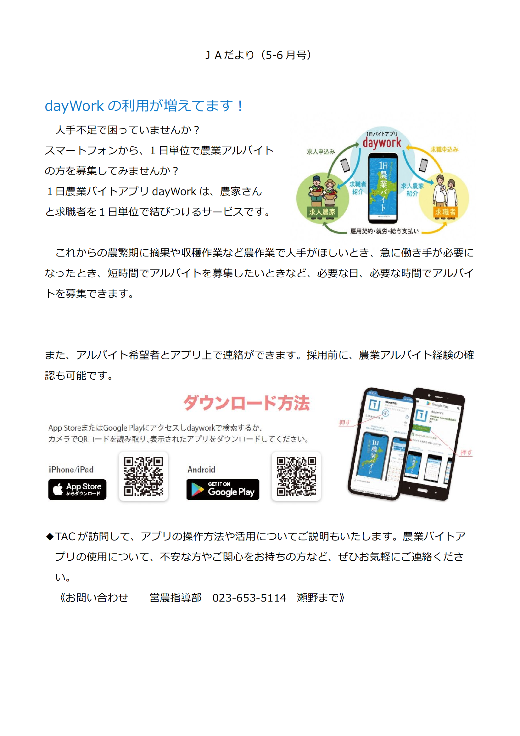 TAC通信　5-6月号